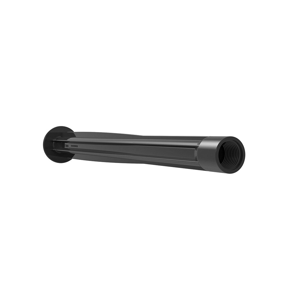 Braço de Chuveiro Pratik 30CM Preto 3008-E90P/Pk