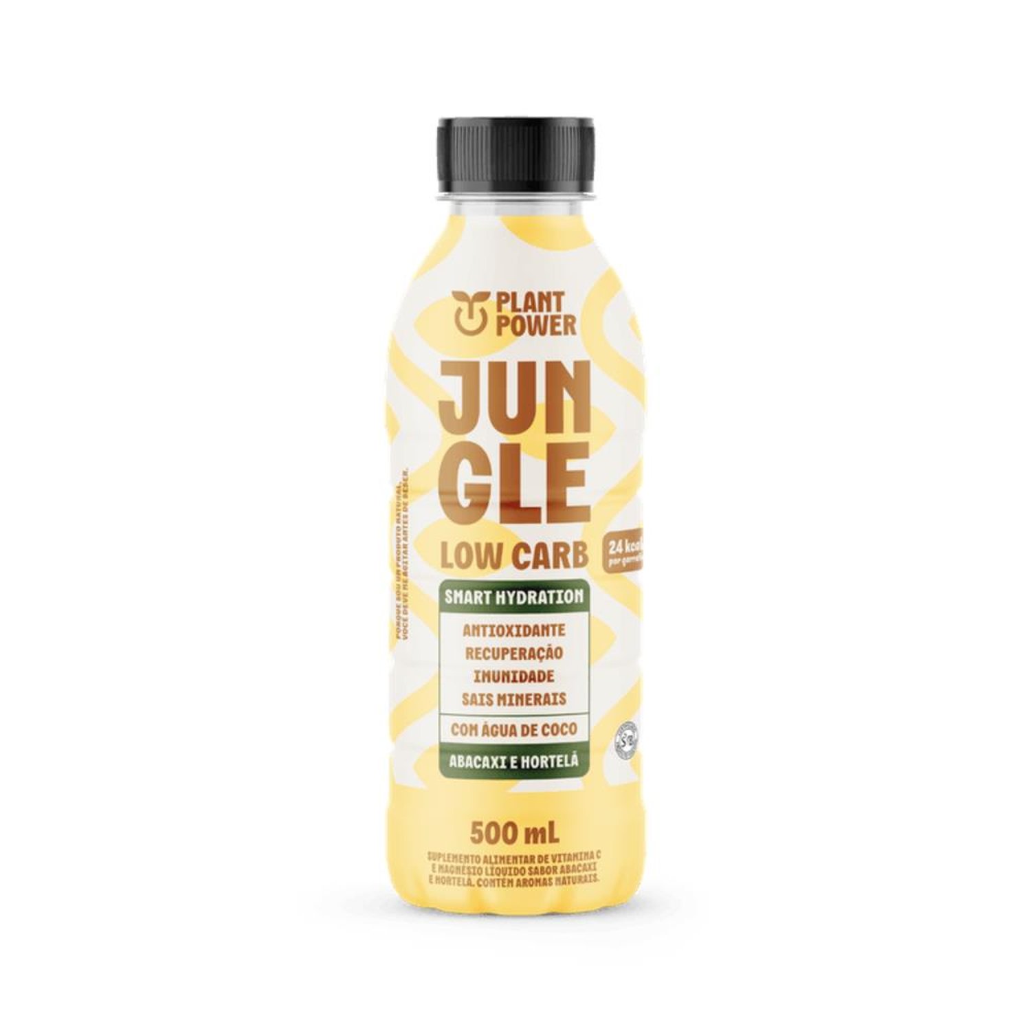 Bebida Isotônico Jungle Low Carb Abacaxi Com Hortelã 500ml