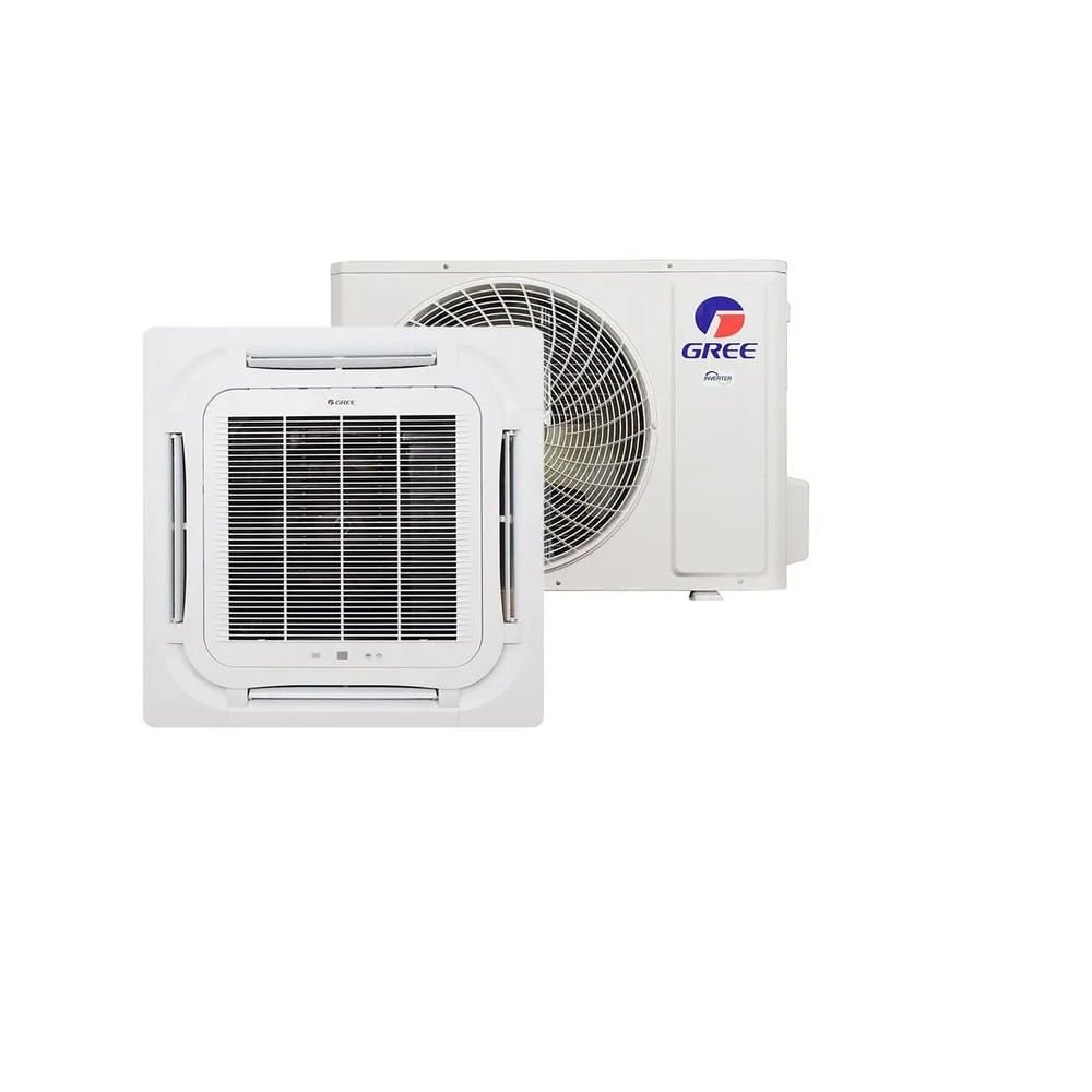 Ar Condicionado Split Cassete Gree G-Prime Plus Inverter 60000 BTU/h Frio Monofásico ET010N2570A ¿ 220 Volts