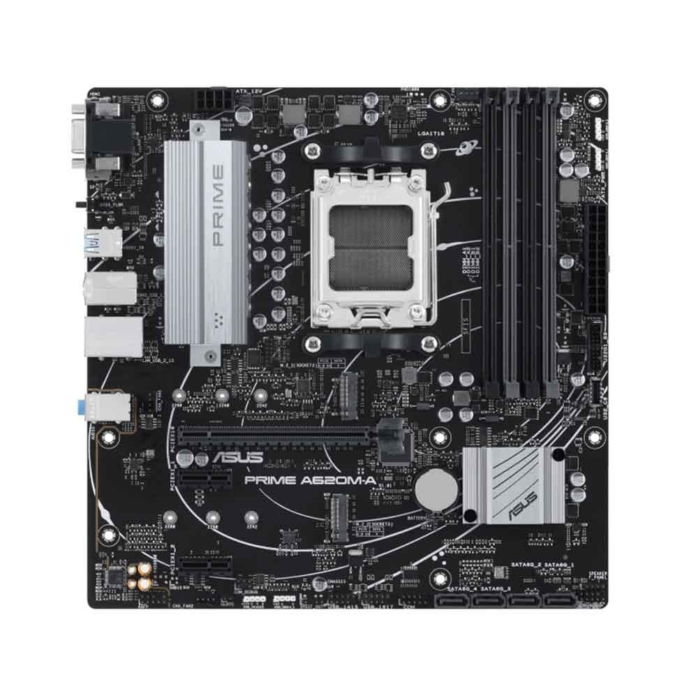 Placa Mae Asus Prime A620m-a, Ddr5, Am5, Micro Atx