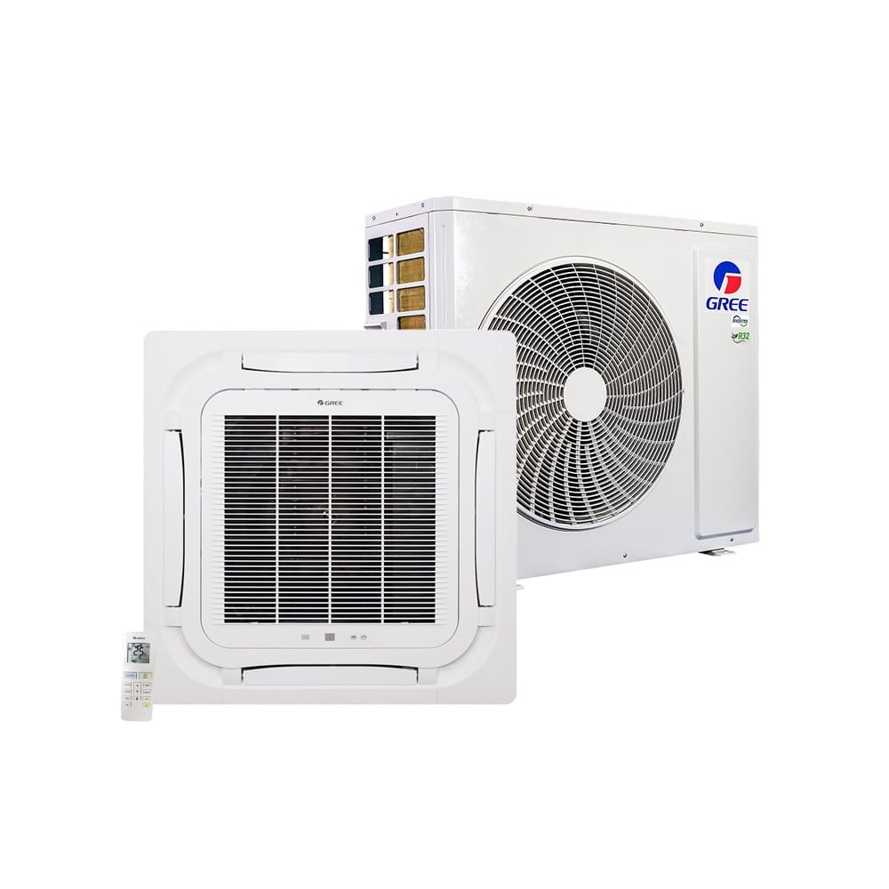 Ar Condicionado Split Cassete Gree G-Prime Compact Inverter 36000 BTU/h Frio Monofásico GULD36T1/A-S ¿ 220 Volts
