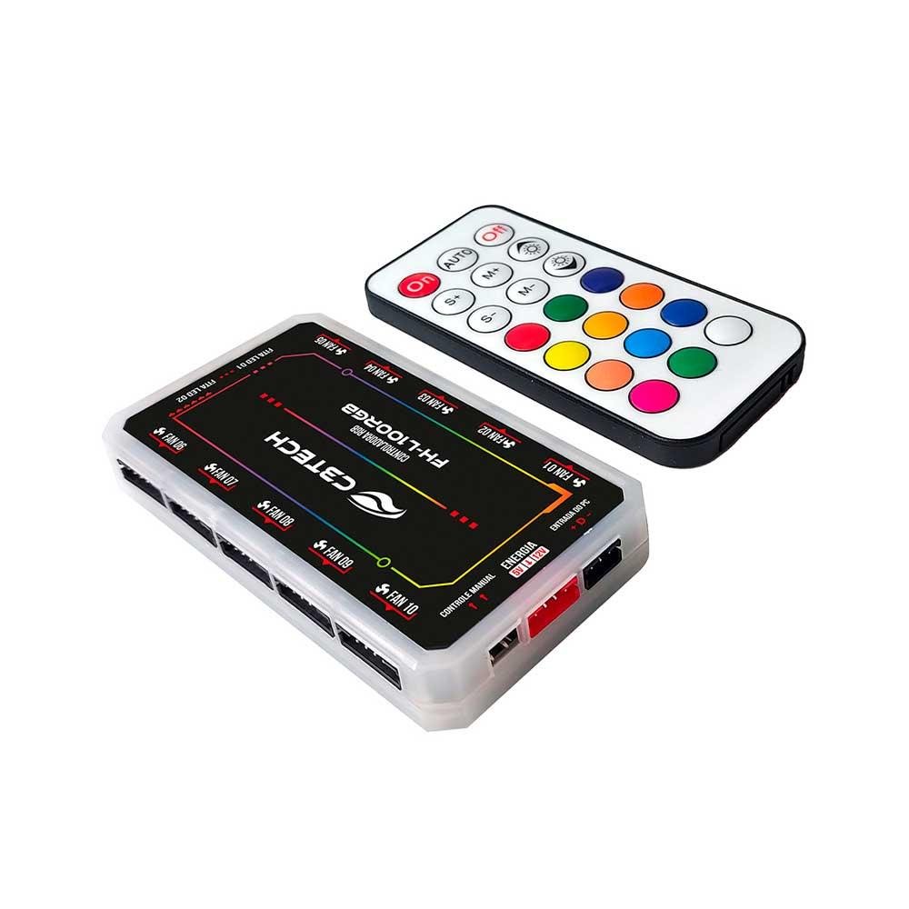 Controladora De Cooler C3tech Fh-l100rgb