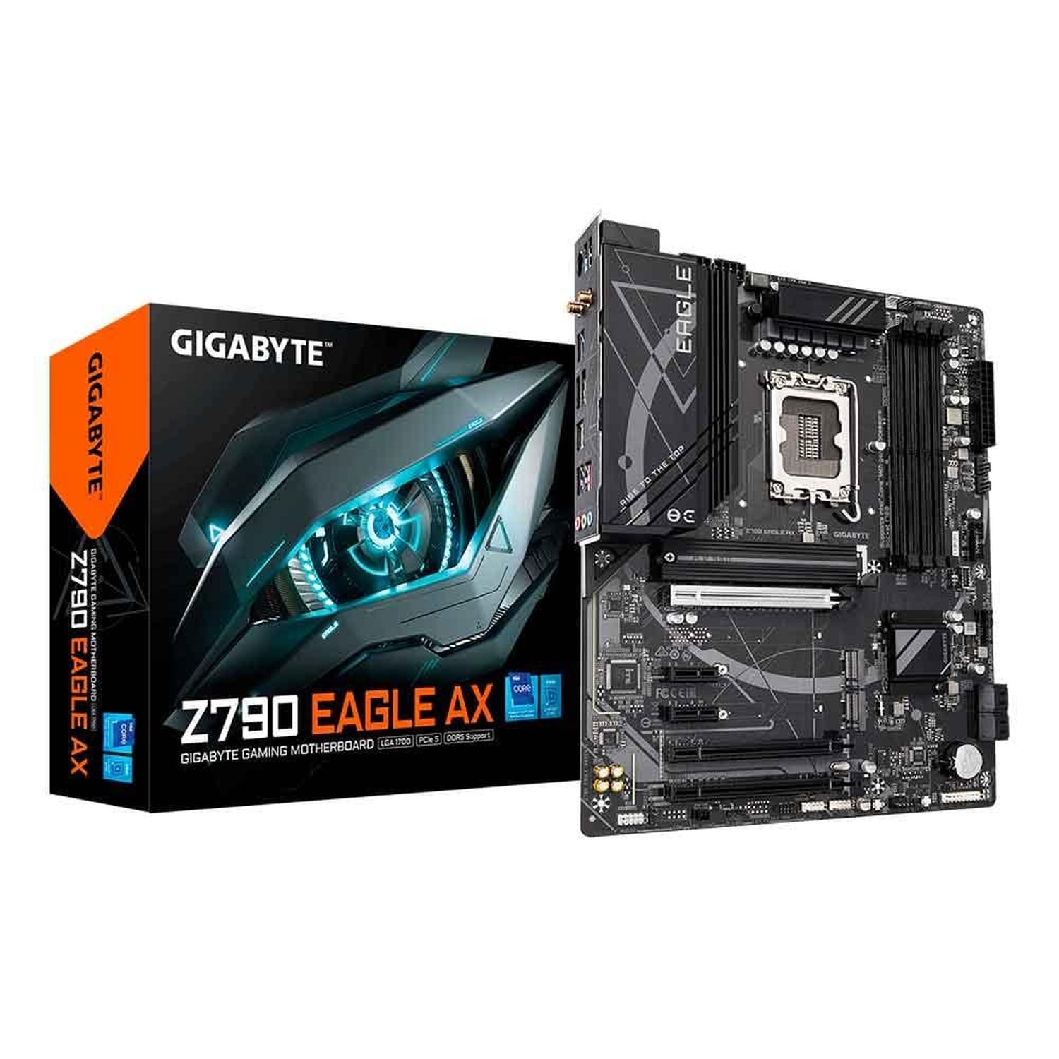 Placa Mãe Gigabyte Z790 EAGLE AX (rev. 1.0), DDR5, LGA1700, ATX