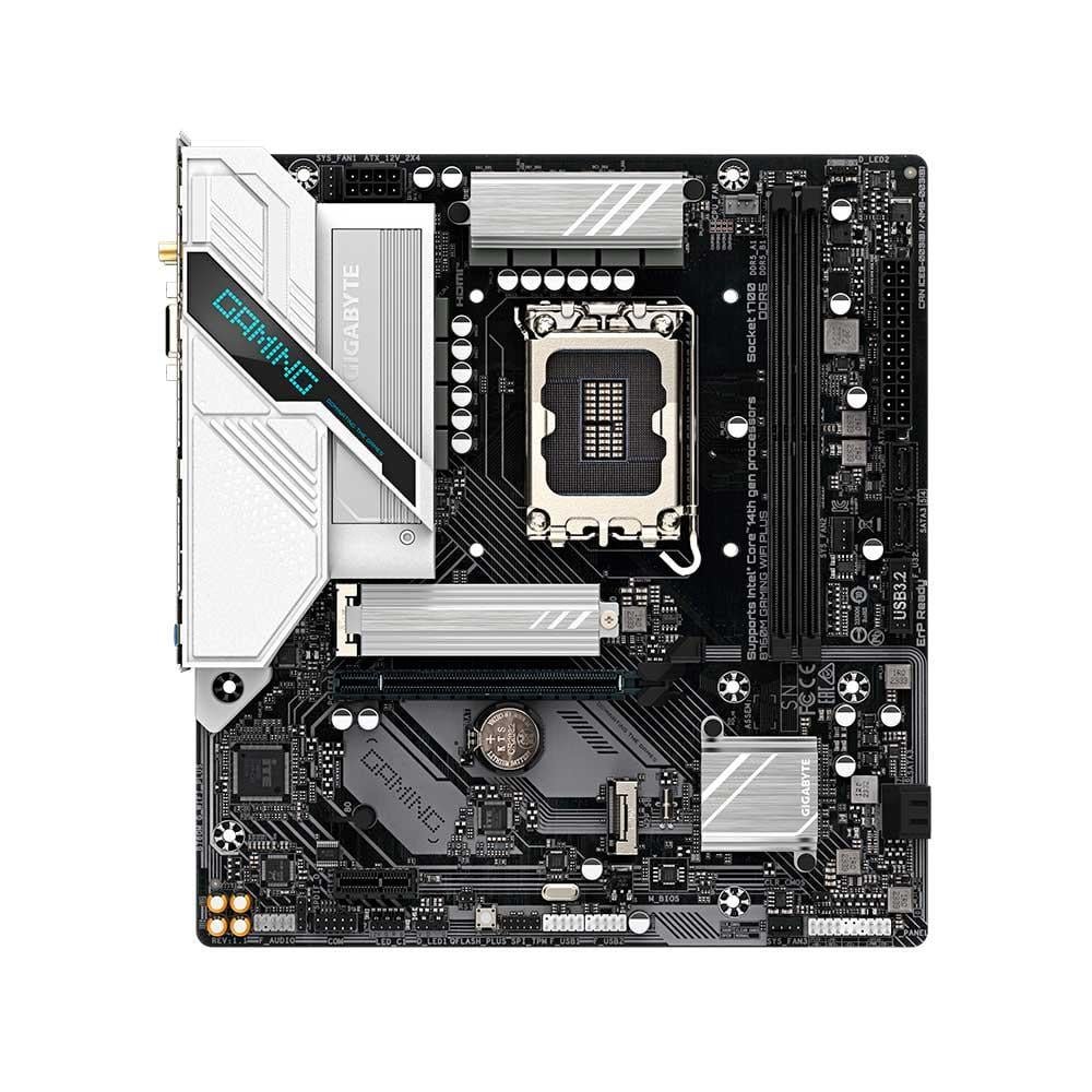 Placa Mãe Gigabyte B760M GAMING WIFI PLUS (rev. 1.1), DDR5, LGA1700, Micro ATX