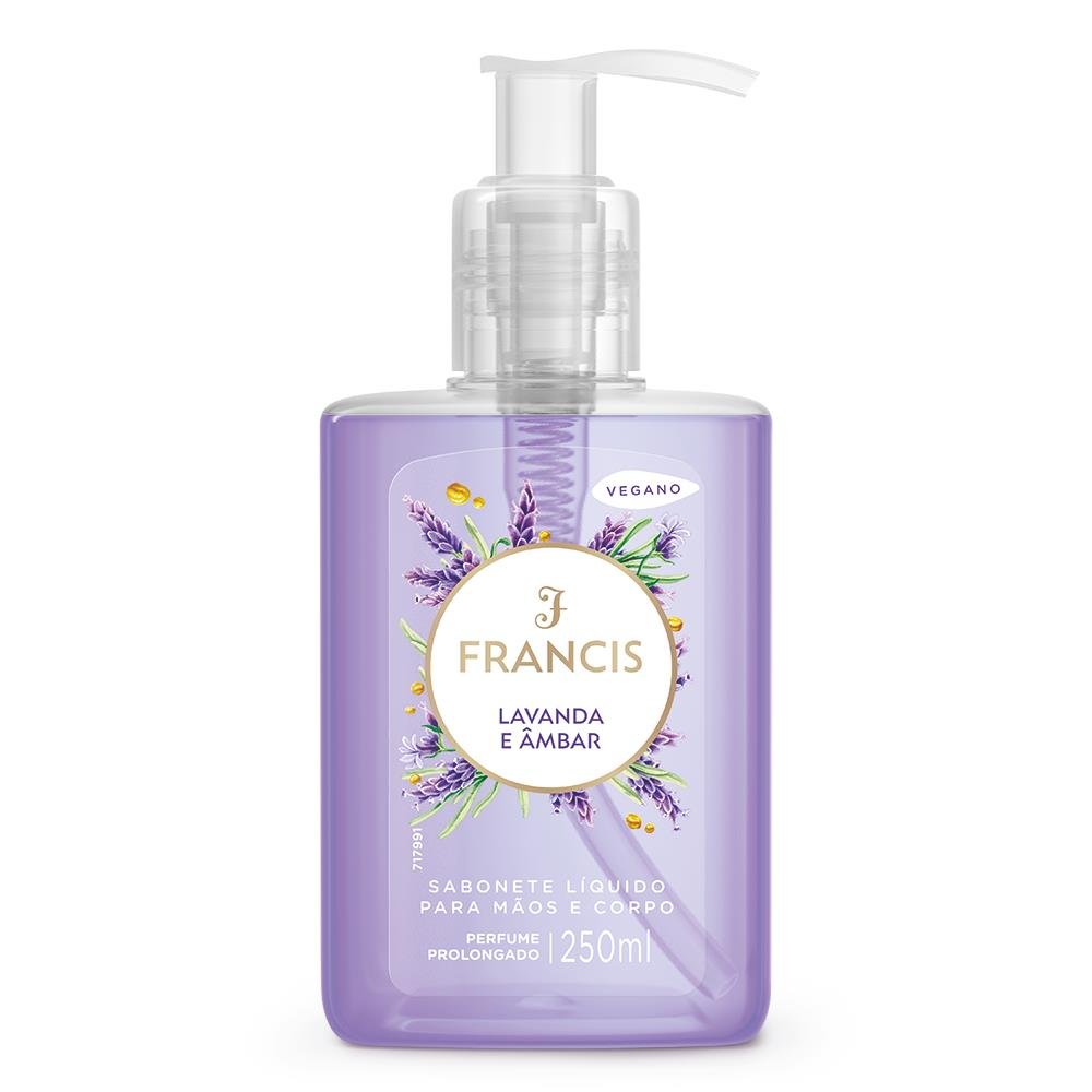 Sabonete Líquido Pump Francis Lilás 12x250ml