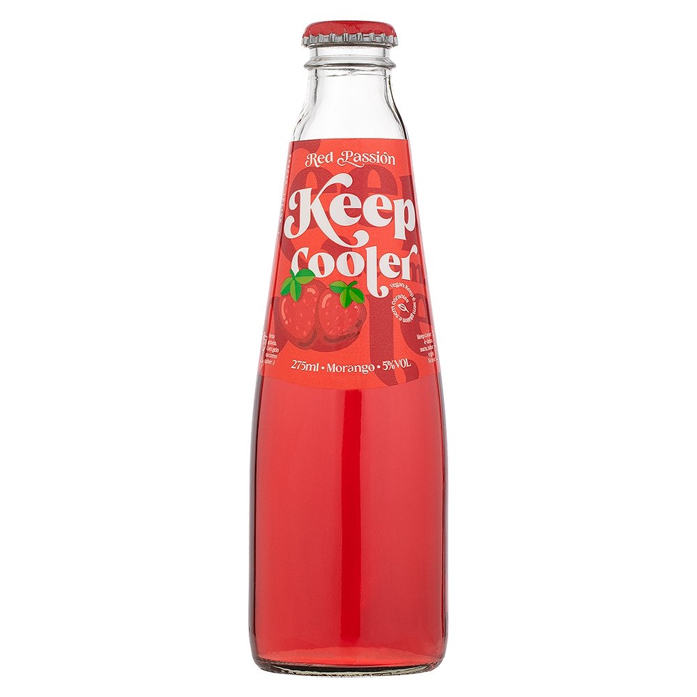 Keep Cooler Morango 275 ml - 4 Embalagens com 6 Unidades