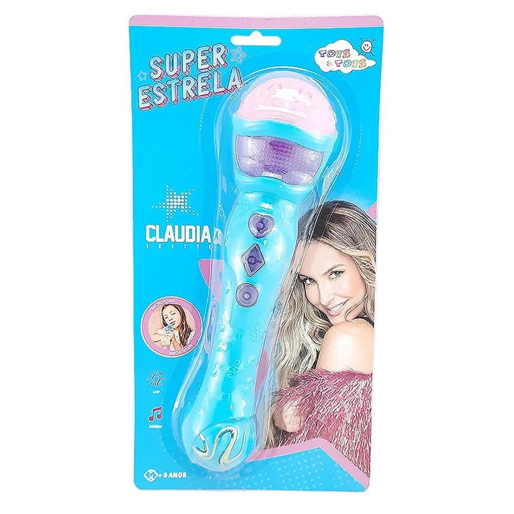 Microfone Infantil Com Luz E Voz 650228 Toys E Toy