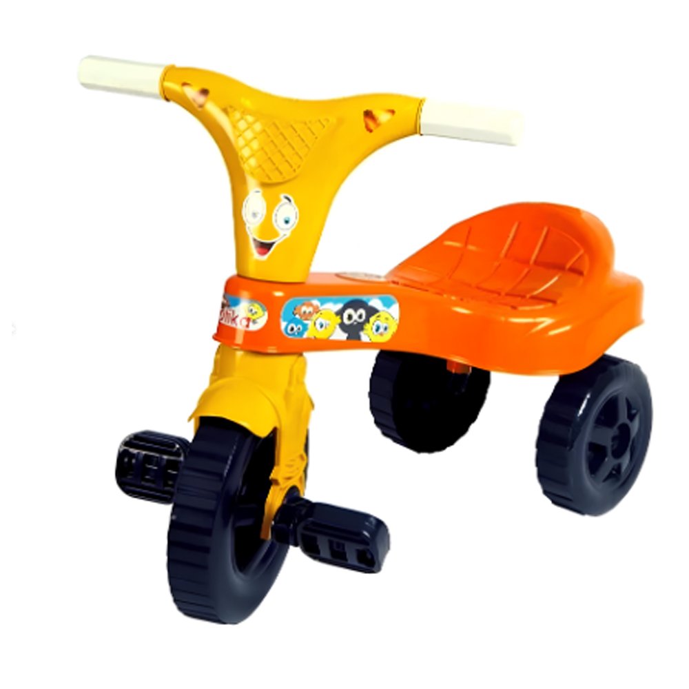 Triciclo Motika Laranja Velotrol Infantil Lugtoys