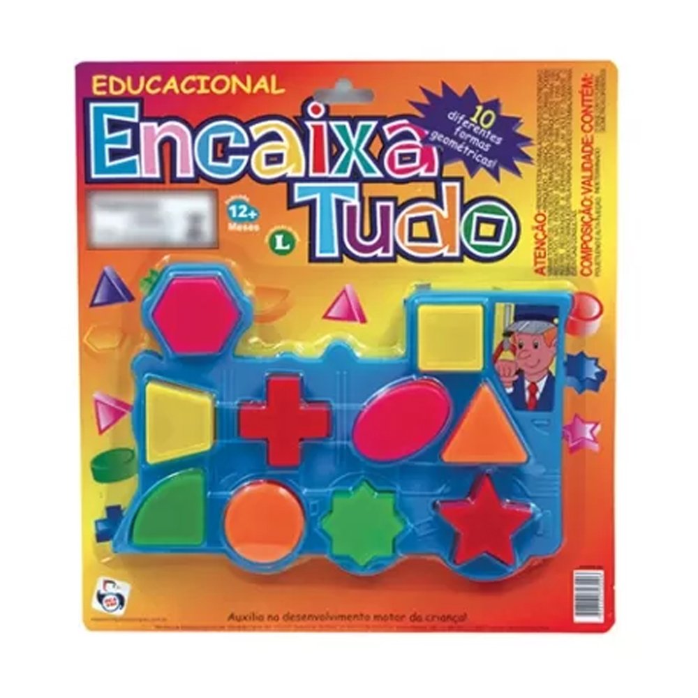 Encaixa Tudo Com 10 Formas 300 Pica Pau