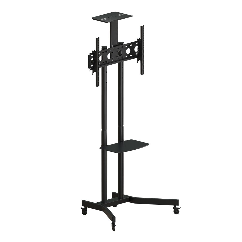 Suporte Pedestal Para Tv 32" A 70", Ate 50kg Com Rodizio E 3 Niveis De Regulagem De Altura, A06v6_S, Elg