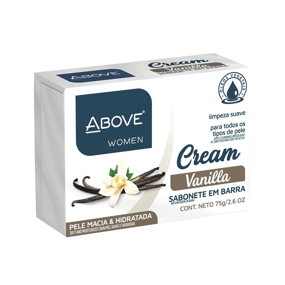 Sabonete Above Women Cream Vanilla 75g