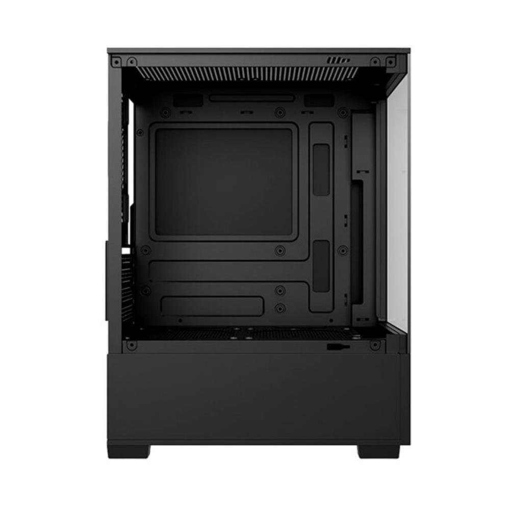 Gabinete Gamer GBT, Frente e Lateral em Vidro Temperado, com 3 fans Rainbow, Preto, X500MB