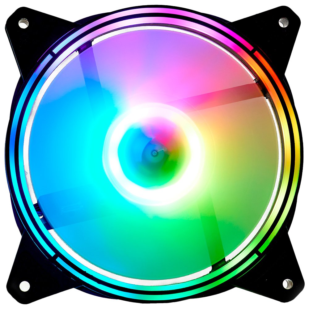 Kit de 3 Fans ARGB 120mm Liketec Colorful ARGB, com Controladora, 2025