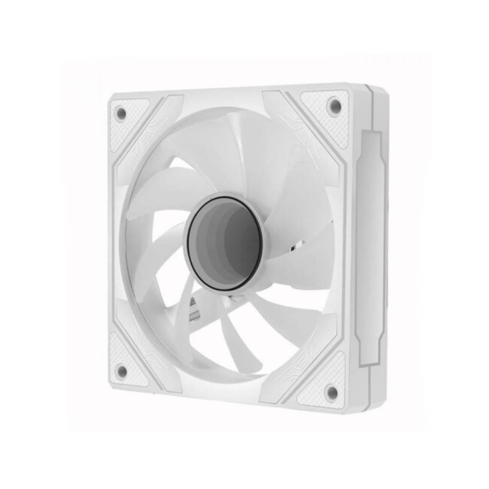 Kit de 3 Fans ARGB 120mm Liketec Enigma Snow ARGB, com Controladora, 2080