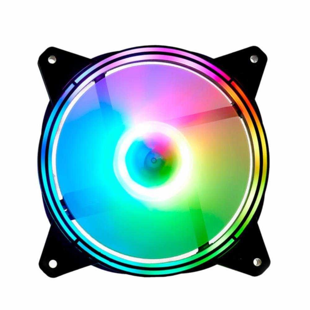 Cooler Fan RGB 120mm Liketec Colorful RGB, Preto, 2043