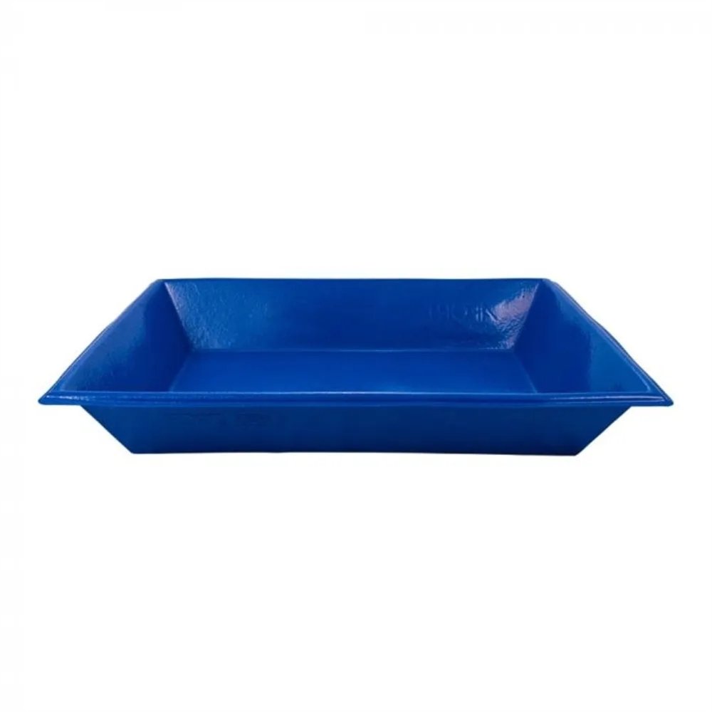 Caixa Plástica Afort para Massa/Pintura 160L Azul 119X89X20cm