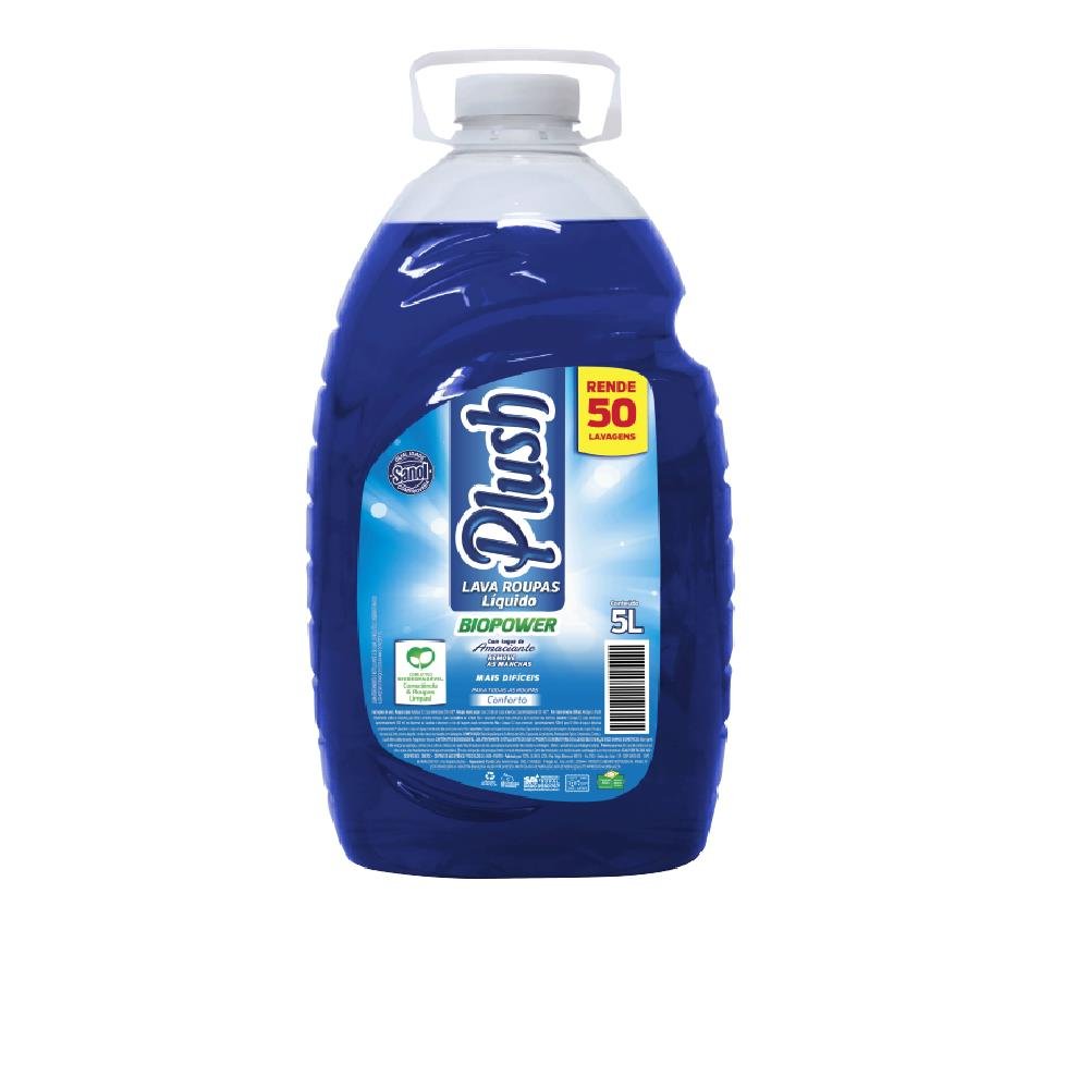 Lava Roupas Liquido Plush Biopower Conforto 2x5L