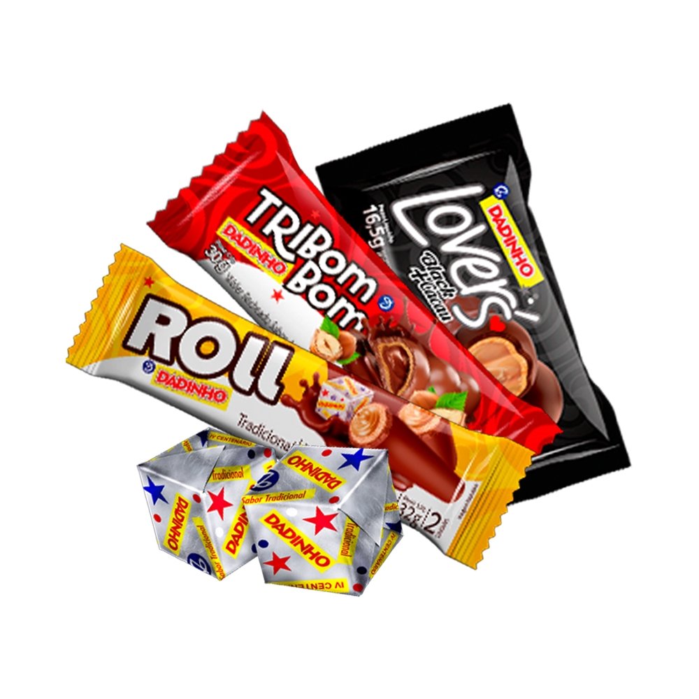 Caixa Chocolate Dadinho Família Kombi Sortido 170g