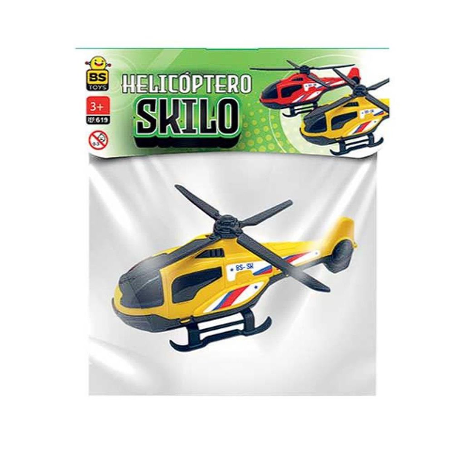 Helicoptero Skilo Bs Toys Solapa 619 | Martins Atacado