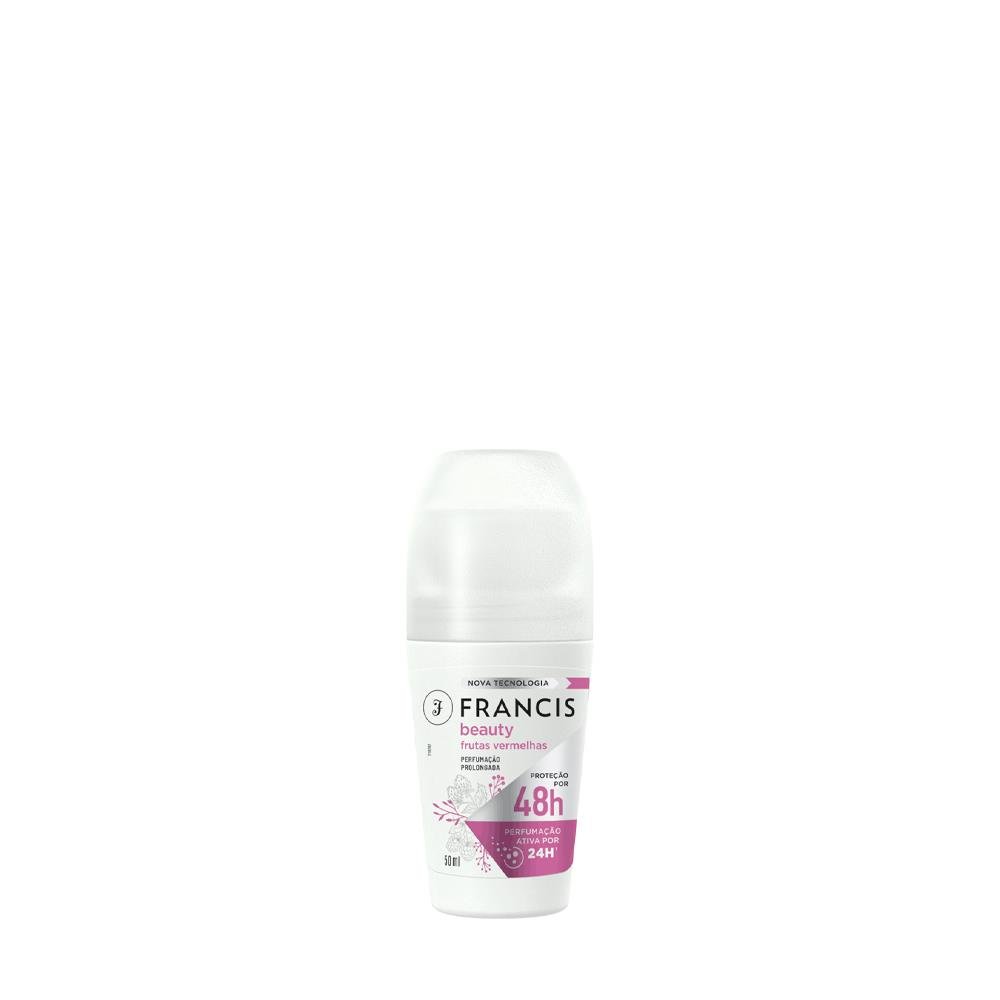 Desodorante Roll On Francis Rosa 12x50ml