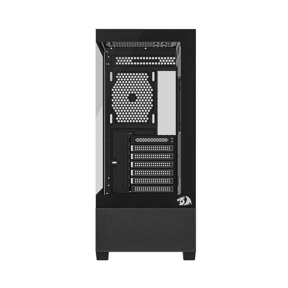 Gabinete Gamer Redragon Aquario Reflect Flow Preto Ca-606b