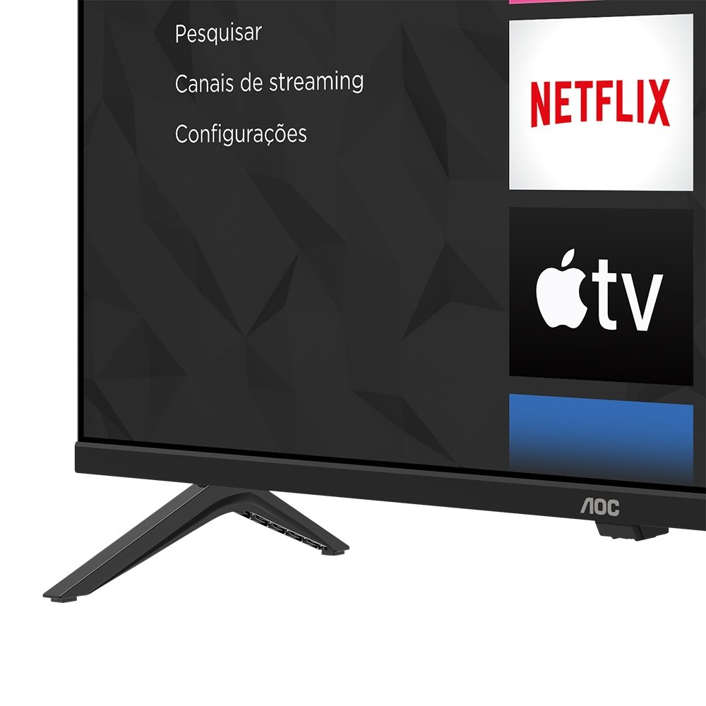Smart TV LCD LED 40" AOC 40S5045/78G DLED Full HD - Com Wi-Fi, Quad Core, 3 HDMI, 1 USB