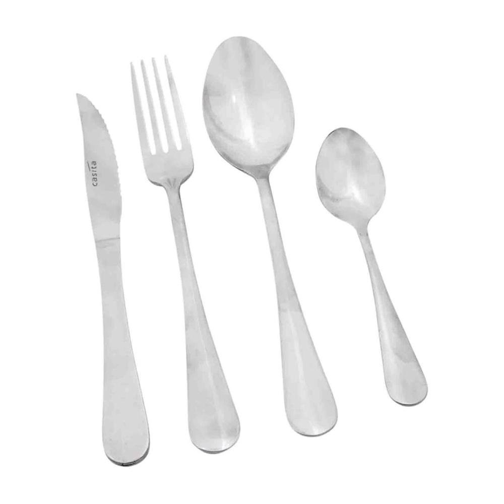 Faqueiro Inox Casita 24 Talheres com Maleta CA08277