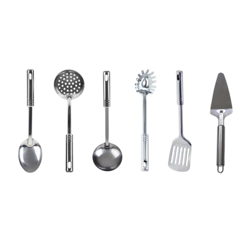 Conjunto de Utensílios de Cozinha Casita Inox 12 peças CA08278