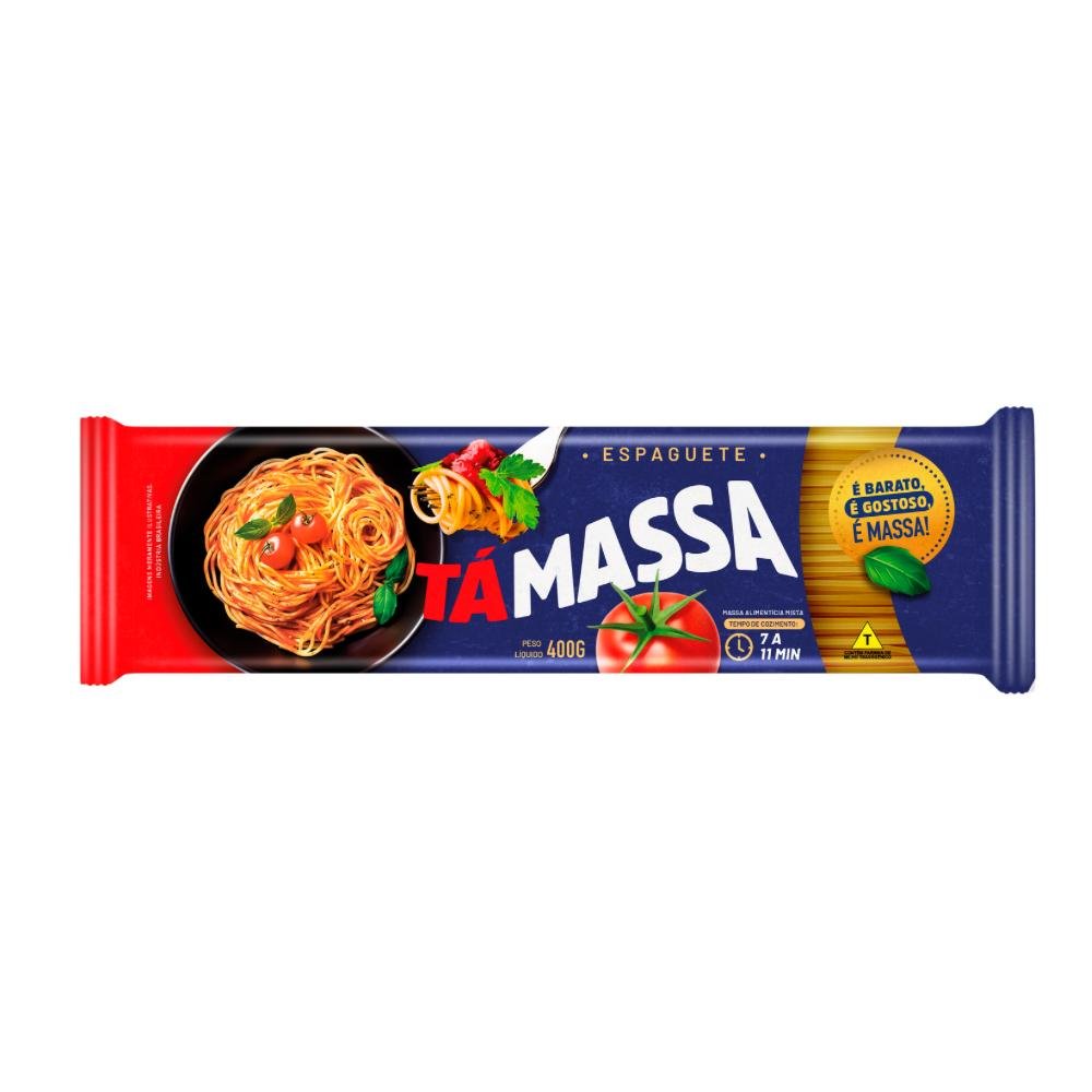 Massa Alimenticia Espaguete Tamassa 25X400G