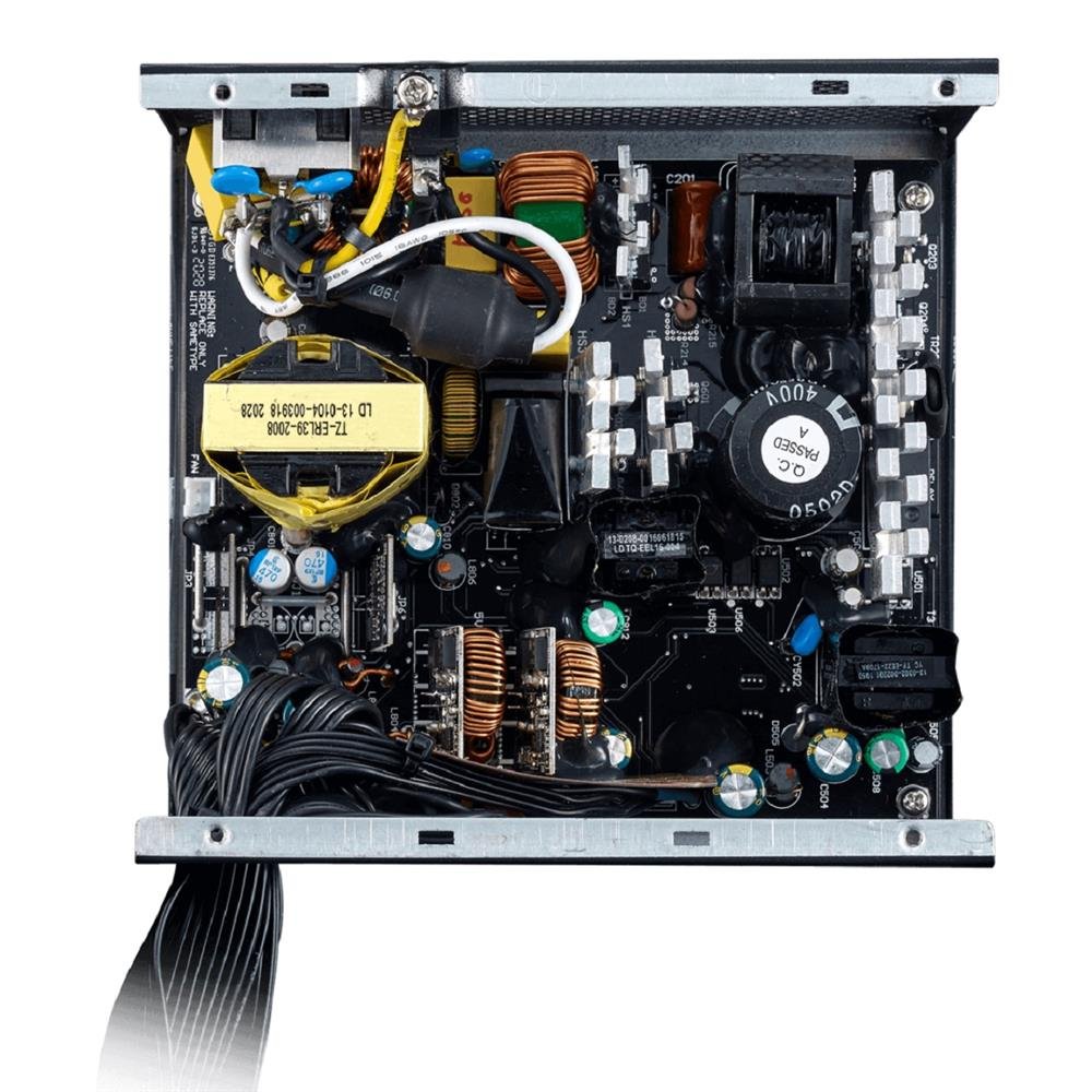 Fonte Cooler Master G500 500W, 80 Plus Gold, PFC Ativo, Preto