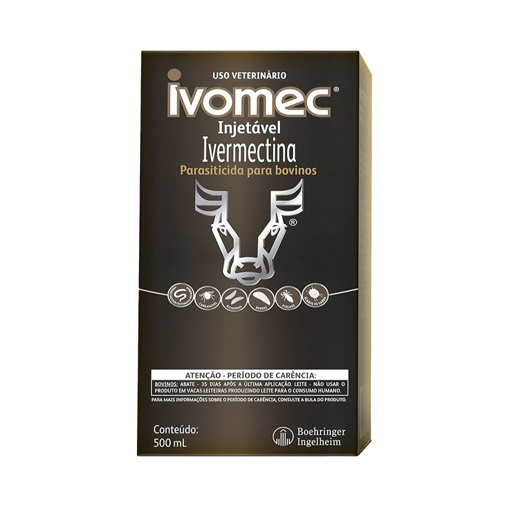 Ivomec 1% Injetável 500ml