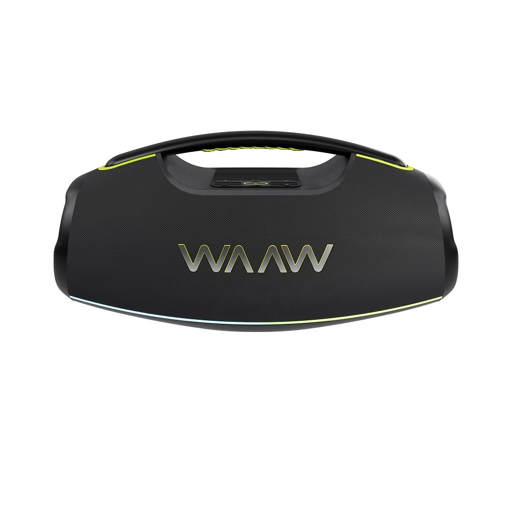 Caixa Bluetooth 180 Rms Waaw By Alok Hyperboom 1000, Resistente À Água Proteção Ipx7