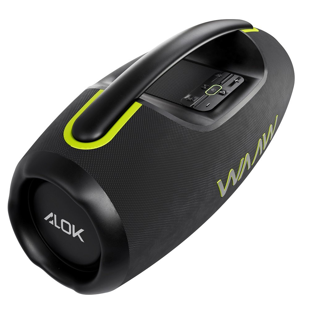 Caixa Bluetooth 180 Rms Waaw By Alok Hyperboom 1000, Resistente À Água Proteção Ipx7