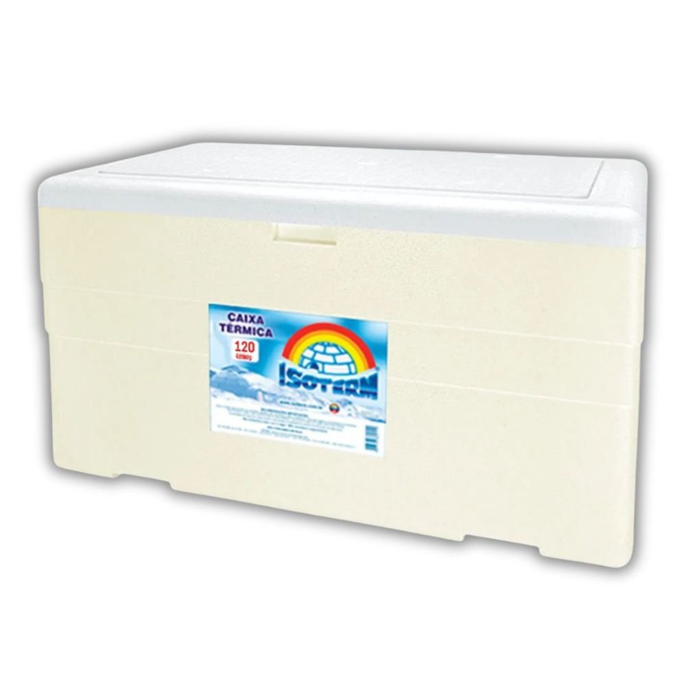 Caixa Isopor Isoterm 120L