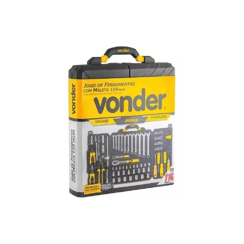 Jogo De Ferramentas Vonder C/110pcs
