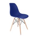 Banqueta Eames polipropileno Azul Bic Dsw