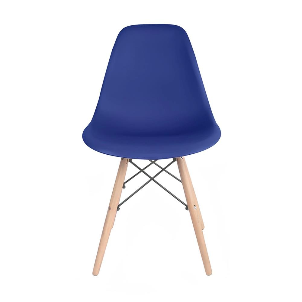 Banqueta Eames polipropileno Azul Bic Dsw
