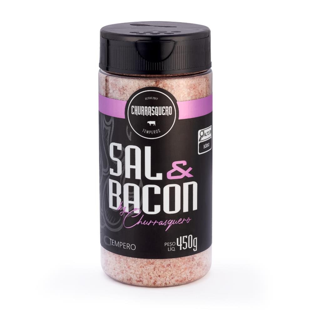 Sal de Parrilla Churrasquero 450g - Bacon