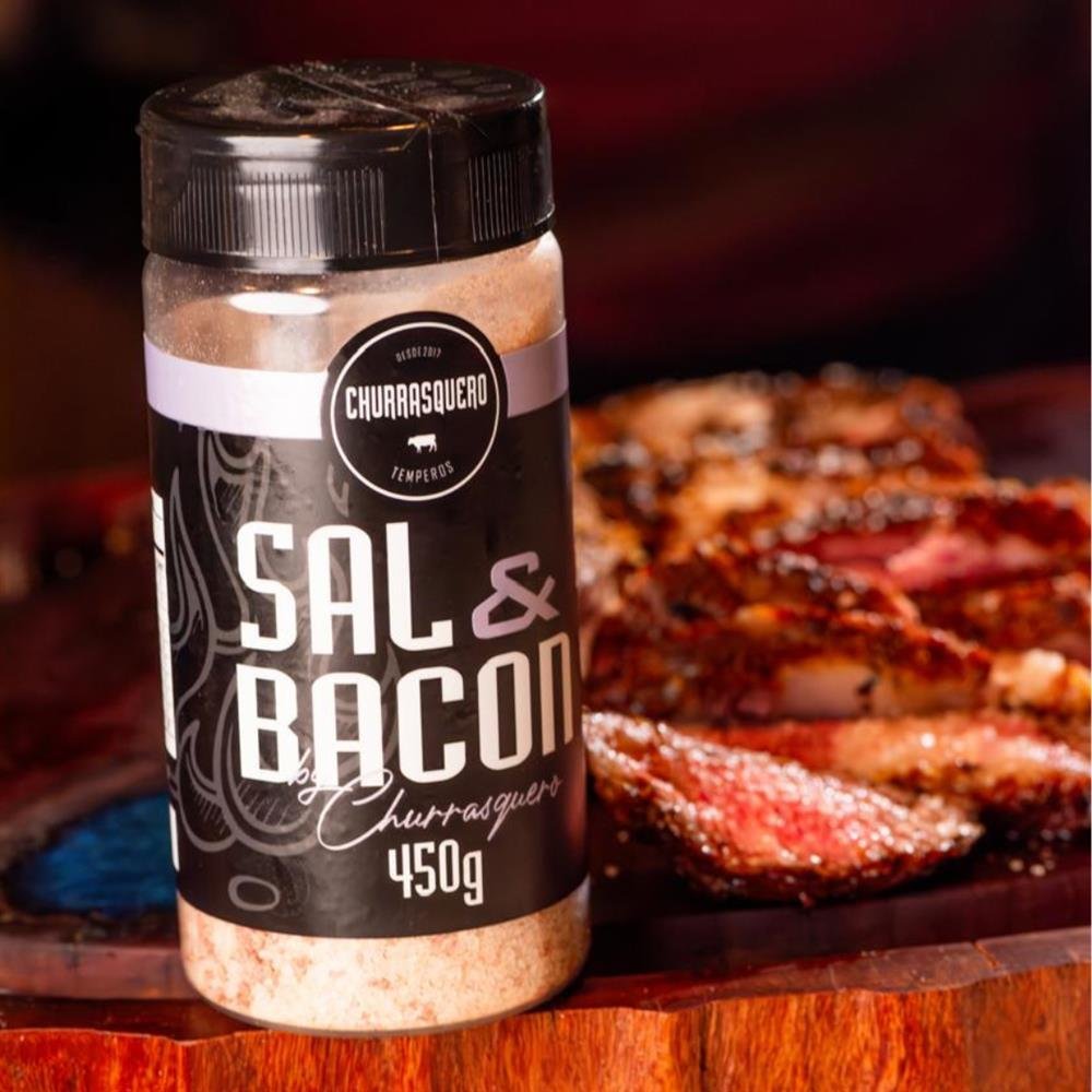 Sal de Parrilla Churrasquero 450g - Bacon
