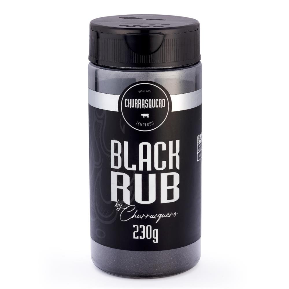 Tempero Rub 230g - Black