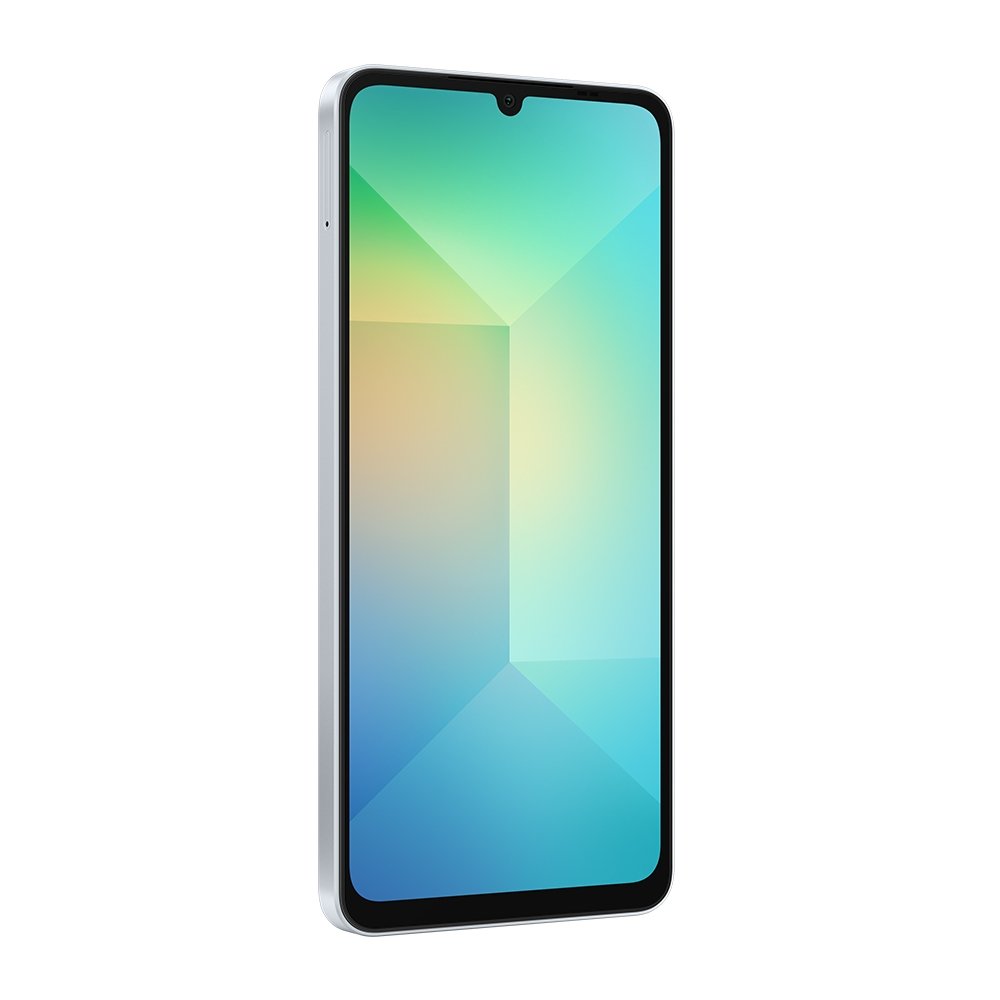 Smartphone Samsung Galaxy A06 A065M Branco | Tela 6.7",Wi-Fi, Câm. Traseira 50MP | Câm. Frontal 8MP, 4GB RAM, 128GB