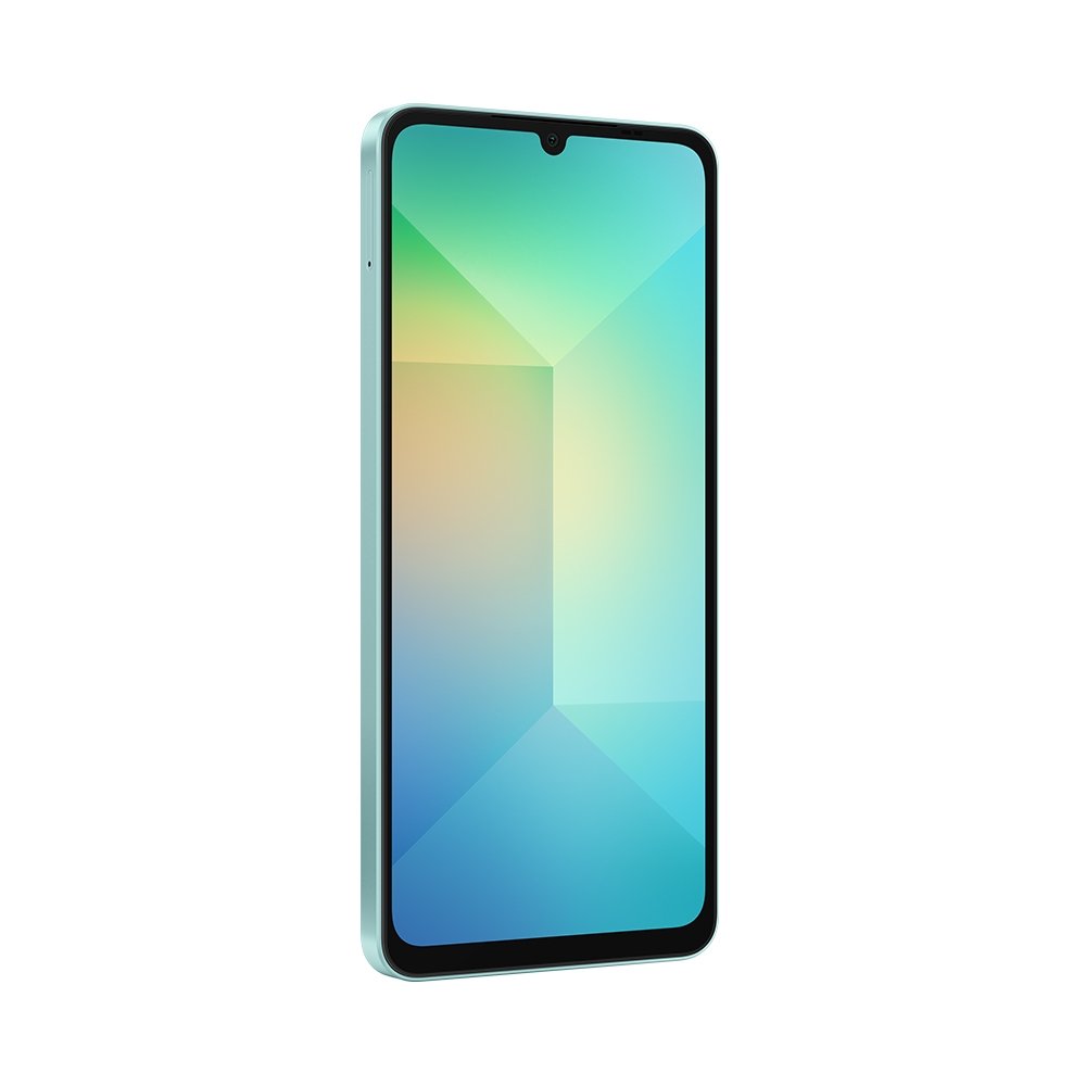 Smartphone Samsung Galaxy A06 A065M Verde Claro | Tela 6.7", 4G+Wi-Fi, Câm. Traseira 50MP | Câm. Frontal 8MP