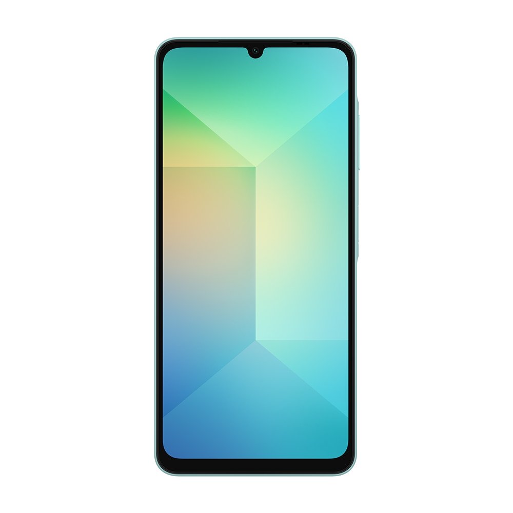 Smartphone Samsung Galaxy A06 A065M Verde Claro - Tela 6.7", 4G+Wi-Fi, Câm. Traseira 50MP - 4GB RAM, 128GB