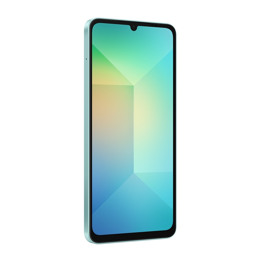 Smartphone Samsung Galaxy A06 A065M Verde Claro - Tela 6.7", 4G+Wi-Fi, Câm. Traseira 50MP - 4GB RAM, 128GB