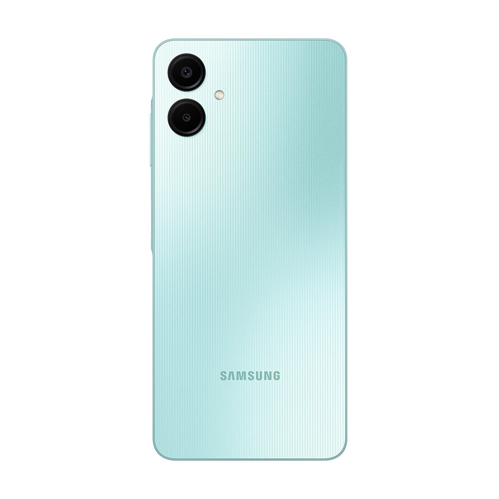 Smartphone Samsung Galaxy A06 A065M Verde Claro - Tela 6.7", 4G+Wi-Fi, Câm. Traseira 50MP - 4GB RAM, 128GB