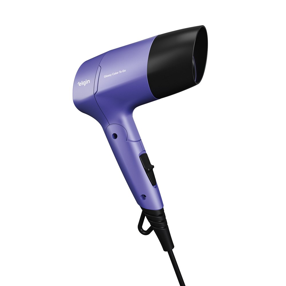 Secador Glossy Color To Go Elgin 1200W Bivolt