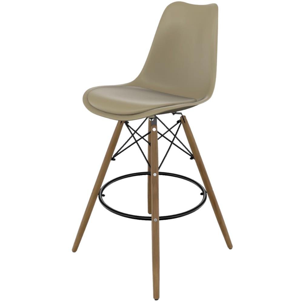 Banqueta Saarinen polipropileno Nude Dsw