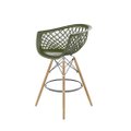 Banqueta Web polipropileno Verde Militar Dsw