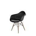 Cadeira Arm polipropileno Preta Dsw