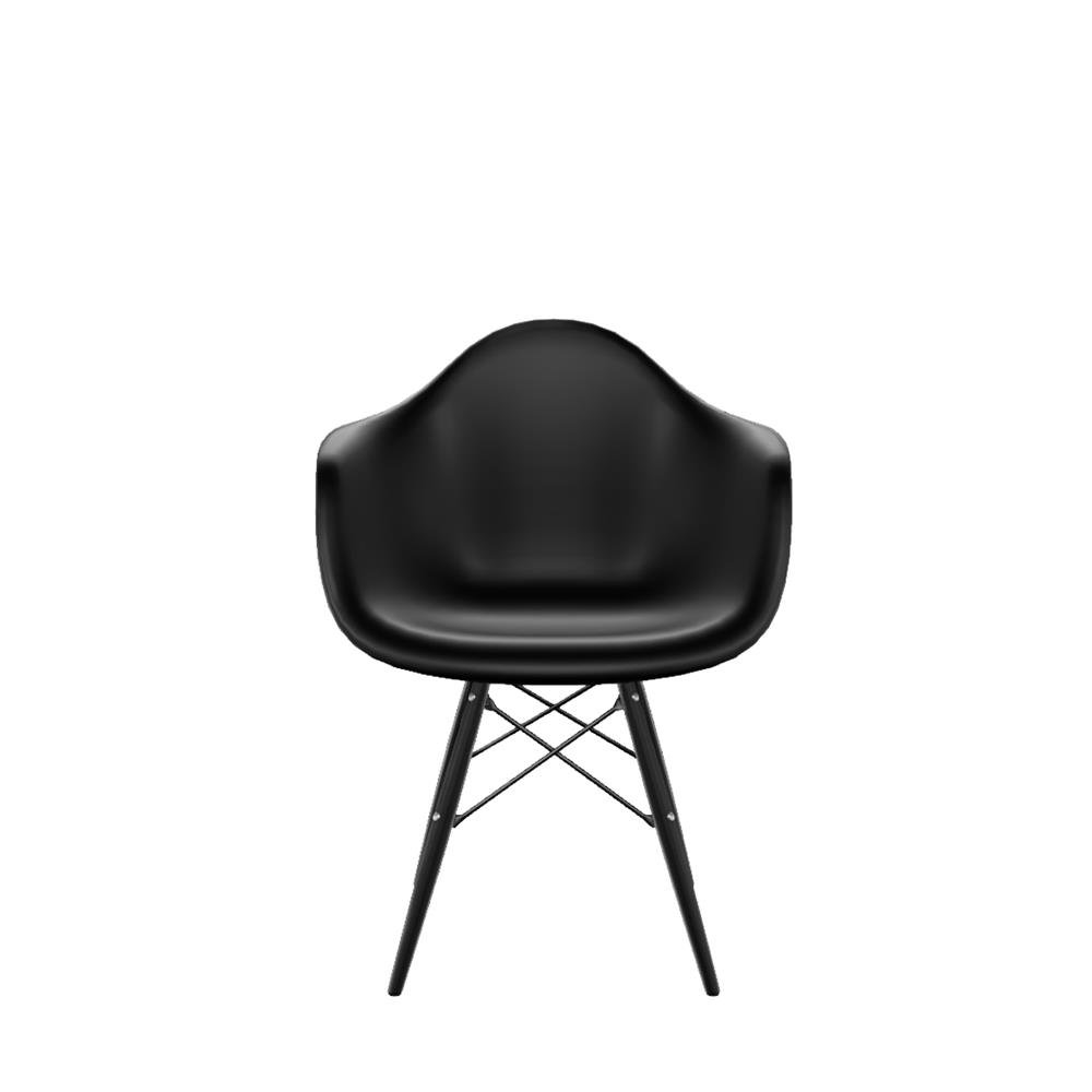Cadeira Arm polipropileno Preta Dsw Injetado Preto